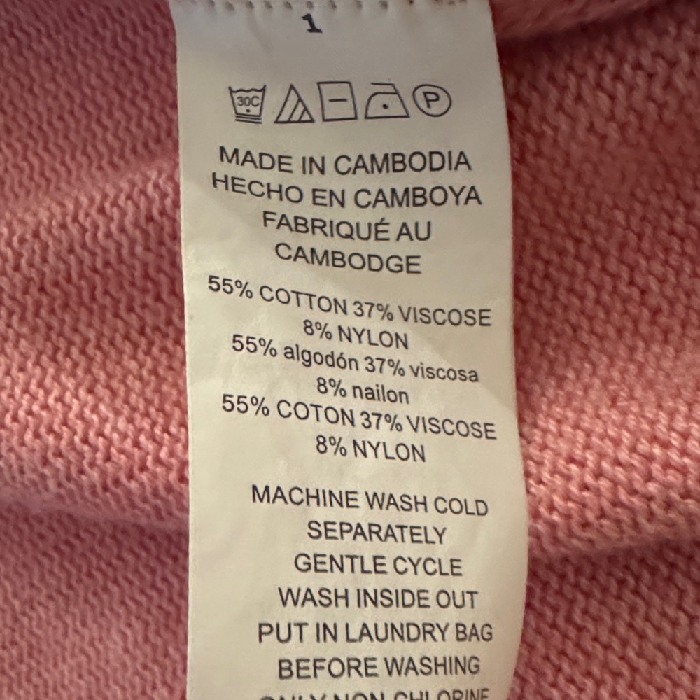 Michael Kors Soft Pink Crew Neck Sweater - Picture 8 of 8